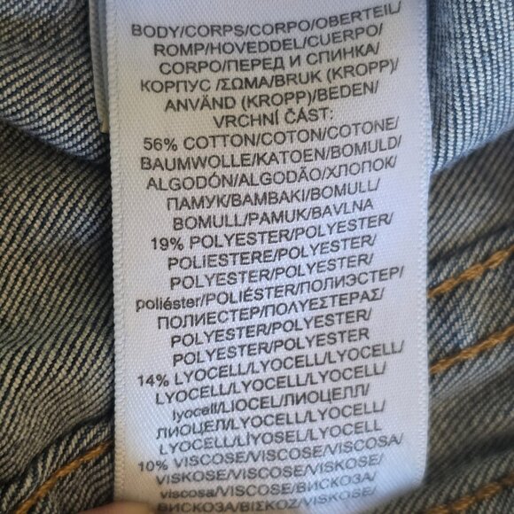 Polo Ralph Lauren Denim Jacket Toddler Size 4T Made In Egypt - Picture 6 of 10